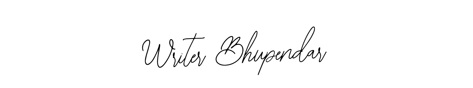 Bearetta-2O07w is a professional signature style that is perfect for those who want to add a touch of class to their signature. It is also a great choice for those who want to make their signature more unique. Get Writer Bhupendar name to fancy signature for free. Writer Bhupendar signature style 12 images and pictures png