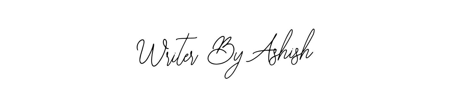 How to Draw Writer By Ashish signature style? Bearetta-2O07w is a latest design signature styles for name Writer By Ashish. Writer By Ashish signature style 12 images and pictures png