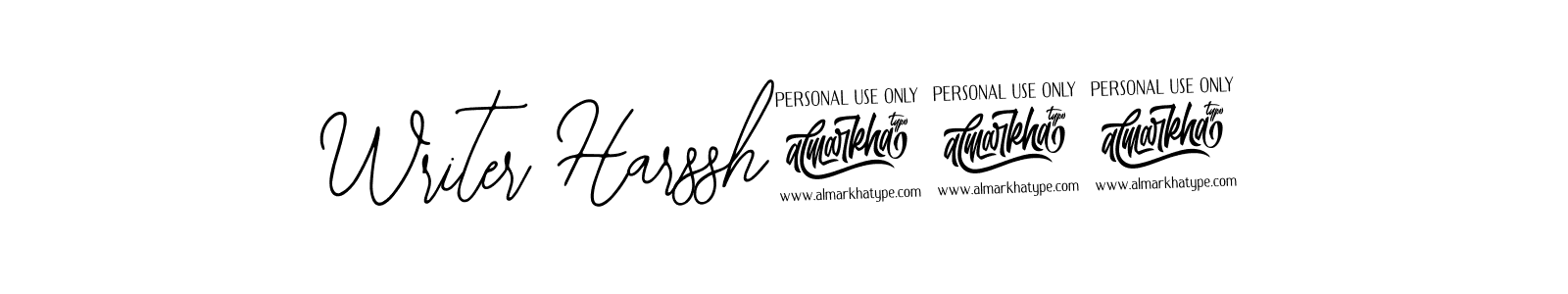 This is the best signature style for the Writer Harssh!!! name. Also you like these signature font (Bearetta-2O07w). Mix name signature. Writer Harssh!!! signature style 12 images and pictures png