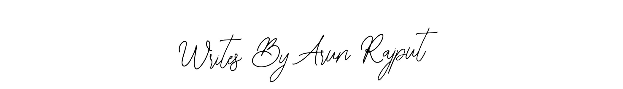 The best way (Bearetta-2O07w) to make a short signature is to pick only two or three words in your name. The name Writes By Arun Rajput include a total of six letters. For converting this name. Writes By Arun Rajput signature style 12 images and pictures png