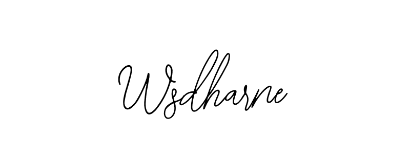 if you are searching for the best signature style for your name Wsdharne. so please give up your signature search. here we have designed multiple signature styles  using Bearetta-2O07w. Wsdharne signature style 12 images and pictures png