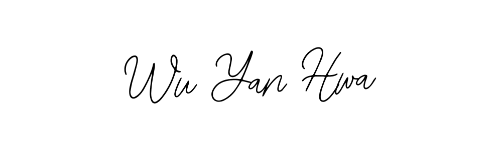 Make a short Wu Yan Hwa signature style. Manage your documents anywhere anytime using Bearetta-2O07w. Create and add eSignatures, submit forms, share and send files easily. Wu Yan Hwa signature style 12 images and pictures png