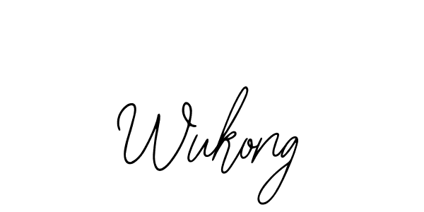 Also You can easily find your signature by using the search form. We will create Wukong name handwritten signature images for you free of cost using Bearetta-2O07w sign style. Wukong signature style 12 images and pictures png