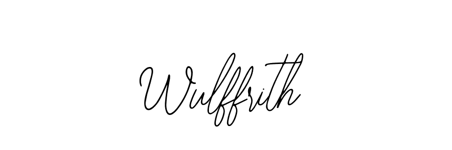 You should practise on your own different ways (Bearetta-2O07w) to write your name (Wulffrith) in signature. don't let someone else do it for you. Wulffrith signature style 12 images and pictures png