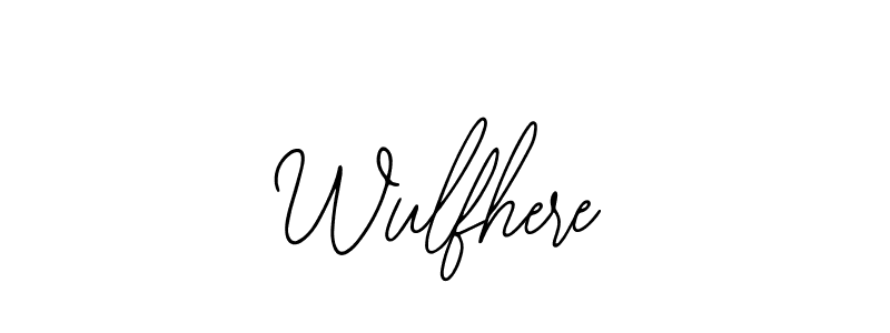 You can use this online signature creator to create a handwritten signature for the name Wulfhere. This is the best online autograph maker. Wulfhere signature style 12 images and pictures png