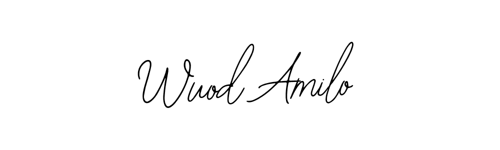 Wuod Amilo stylish signature style. Best Handwritten Sign (Bearetta-2O07w) for my name. Handwritten Signature Collection Ideas for my name Wuod Amilo. Wuod Amilo signature style 12 images and pictures png