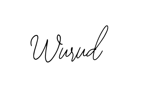 Similarly Bearetta-2O07w is the best handwritten signature design. Signature creator online .You can use it as an online autograph creator for name Wurud. Wurud signature style 12 images and pictures png