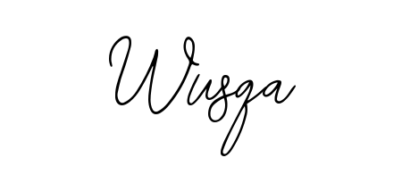 Quickly download Wusqa name signature in high-resolution PNG using Bearetta-2O07w style. Ready to insert into PDFs and online applications. Wusqa signature style 12 images and pictures png