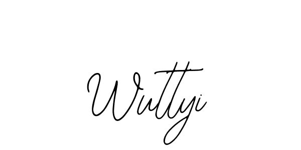 Best and Professional Signature Style for Wuttyi. Bearetta-2O07w Best Signature Style Collection. Wuttyi signature style 12 images and pictures png