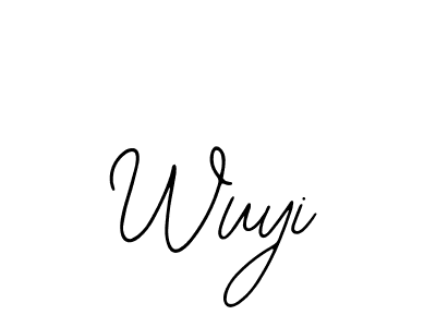 Wuyi stylish signature style. Best Handwritten Sign (Bearetta-2O07w) for my name. Handwritten Signature Collection Ideas for my name Wuyi. Wuyi signature style 12 images and pictures png