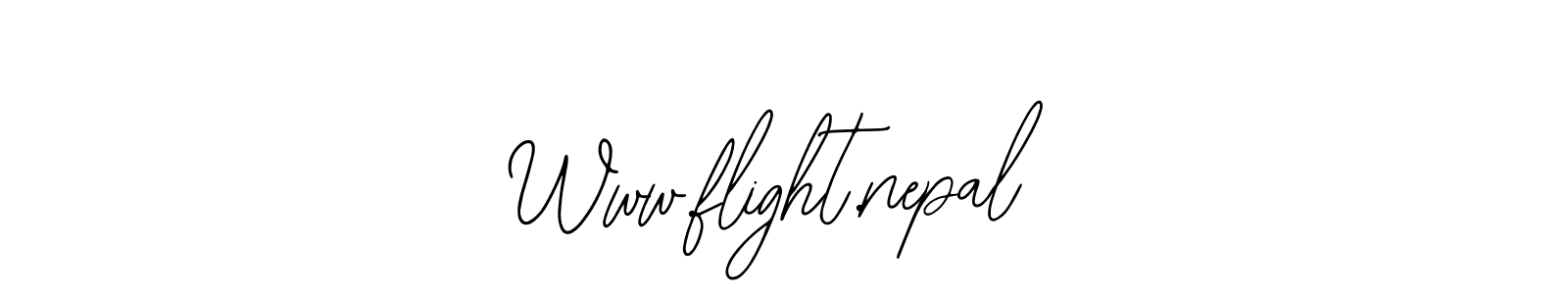 How to make Www.flight.nepal name signature. Use Bearetta-2O07w style for creating short signs online. This is the latest handwritten sign. Www.flight.nepal signature style 12 images and pictures png