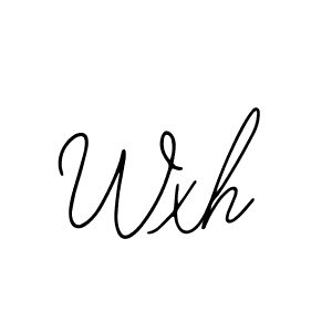 Make a beautiful signature design for name Wxh. Use this online signature maker to create a handwritten signature for free. Wxh signature style 12 images and pictures png