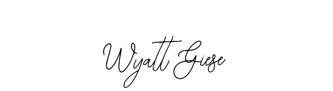 This is the best signature style for the Wyatt Giese name. Also you like these signature font (Bearetta-2O07w). Mix name signature. Wyatt Giese signature style 12 images and pictures png