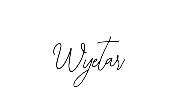 You can use this online signature creator to create a handwritten signature for the name Wyetar. This is the best online autograph maker. Wyetar signature style 12 images and pictures png