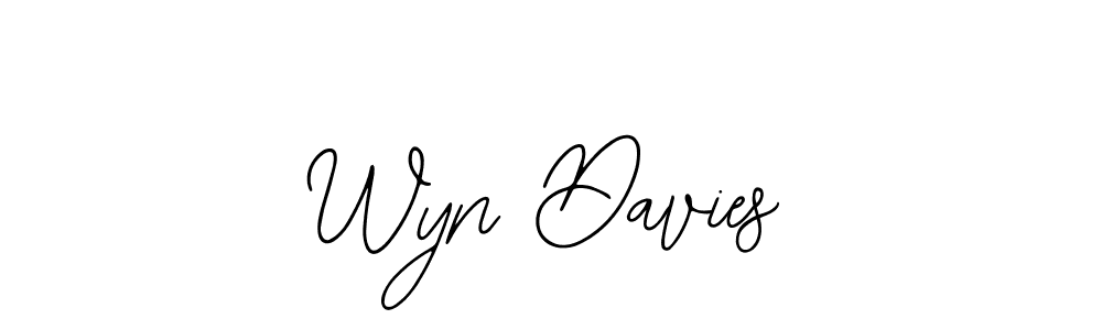 You can use this online signature creator to create a handwritten signature for the name Wyn Davies. This is the best online autograph maker. Wyn Davies signature style 12 images and pictures png