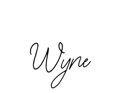 The best way (Bearetta-2O07w) to make a short signature is to pick only two or three words in your name. The name Wyne include a total of six letters. For converting this name. Wyne signature style 12 images and pictures png