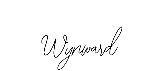 Similarly Bearetta-2O07w is the best handwritten signature design. Signature creator online .You can use it as an online autograph creator for name Wynward. Wynward signature style 12 images and pictures png