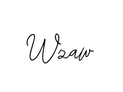 The best way (Bearetta-2O07w) to make a short signature is to pick only two or three words in your name. The name Wzaw include a total of six letters. For converting this name. Wzaw signature style 12 images and pictures png