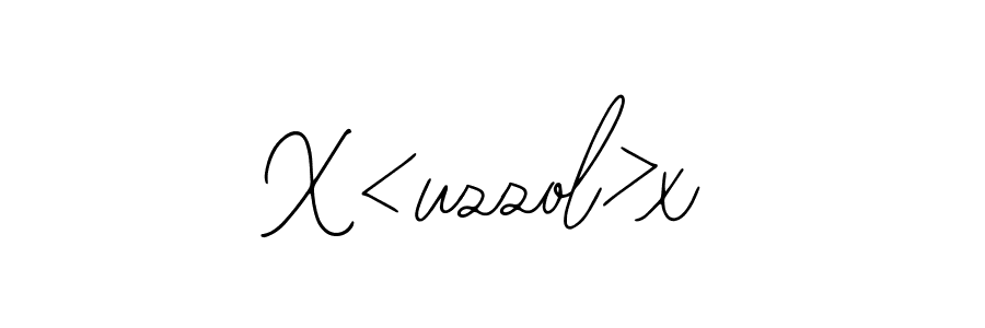 Bearetta-2O07w is a professional signature style that is perfect for those who want to add a touch of class to their signature. It is also a great choice for those who want to make their signature more unique. Get X<uzzol>x name to fancy signature for free. X<uzzol>x signature style 12 images and pictures png