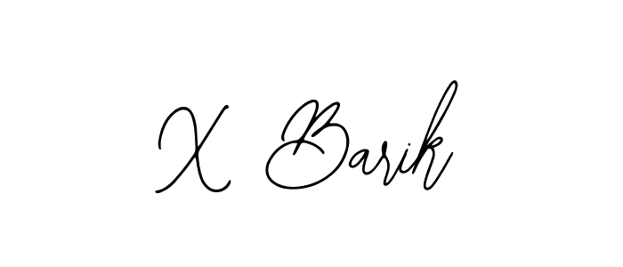 Similarly Bearetta-2O07w is the best handwritten signature design. Signature creator online .You can use it as an online autograph creator for name X Barik. X Barik signature style 12 images and pictures png