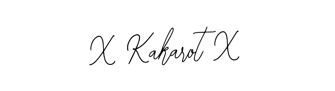 How to make X Kakarot X signature? Bearetta-2O07w is a professional autograph style. Create handwritten signature for X Kakarot X name. X Kakarot X signature style 12 images and pictures png
