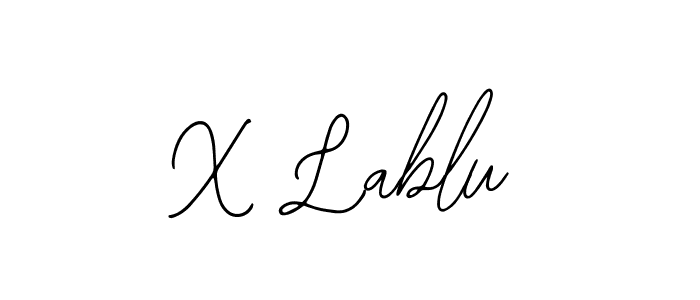 Once you've used our free online signature maker to create your best signature Bearetta-2O07w style, it's time to enjoy all of the benefits that X Lablu name signing documents. X Lablu signature style 12 images and pictures png