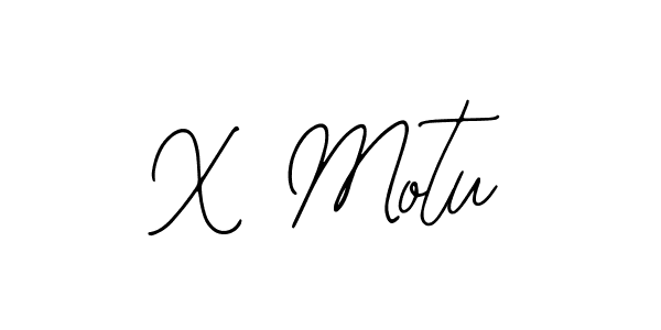 X Motu stylish signature style. Best Handwritten Sign (Bearetta-2O07w) for my name. Handwritten Signature Collection Ideas for my name X Motu. X Motu signature style 12 images and pictures png