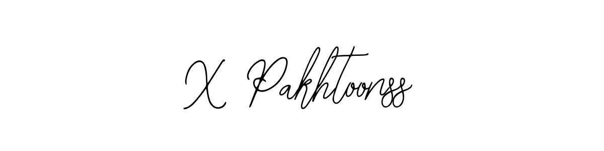 Also we have X Pakhtoonss name is the best signature style. Create professional handwritten signature collection using Bearetta-2O07w autograph style. X Pakhtoonss signature style 12 images and pictures png