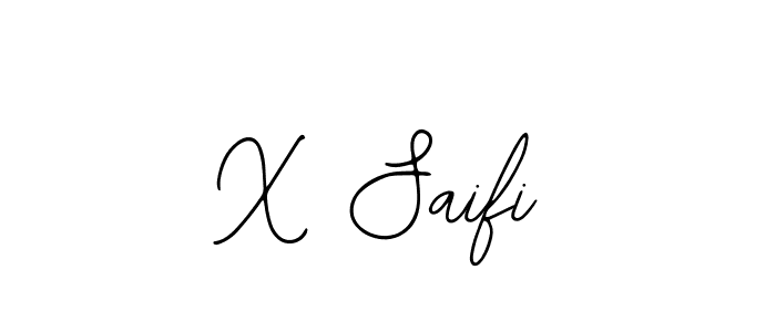 How to make X Saifi signature? Bearetta-2O07w is a professional autograph style. Create handwritten signature for X Saifi name. X Saifi signature style 12 images and pictures png