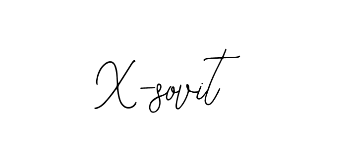 X-sovit stylish signature style. Best Handwritten Sign (Bearetta-2O07w) for my name. Handwritten Signature Collection Ideas for my name X-sovit. X-sovit signature style 12 images and pictures png