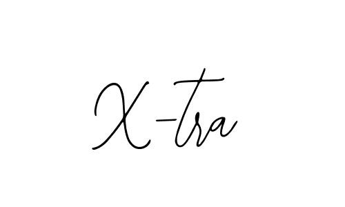 Design your own signature with our free online signature maker. With this signature software, you can create a handwritten (Bearetta-2O07w) signature for name X-tra. X-tra signature style 12 images and pictures png