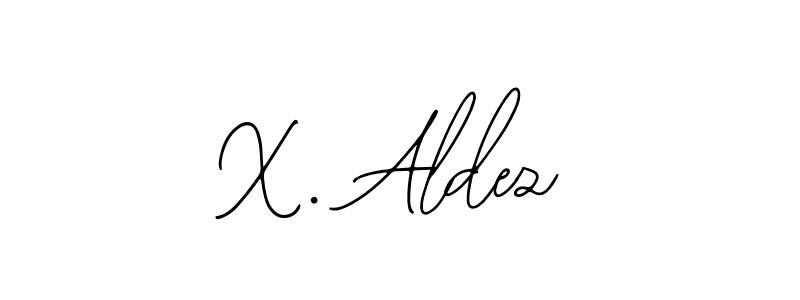 Check out images of Autograph of X. Aldez name. Actor X. Aldez Signature Style. Bearetta-2O07w is a professional sign style online. X. Aldez signature style 12 images and pictures png