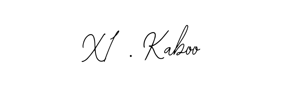 Also we have X1 . Kaboo name is the best signature style. Create professional handwritten signature collection using Bearetta-2O07w autograph style. X1 . Kaboo signature style 12 images and pictures png