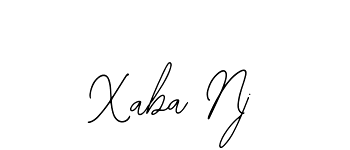 Make a beautiful signature design for name Xaba Nj. With this signature (Bearetta-2O07w) style, you can create a handwritten signature for free. Xaba Nj signature style 12 images and pictures png