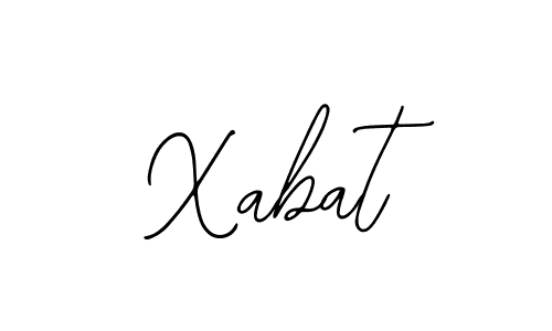 Xabat stylish signature style. Best Handwritten Sign (Bearetta-2O07w) for my name. Handwritten Signature Collection Ideas for my name Xabat. Xabat signature style 12 images and pictures png