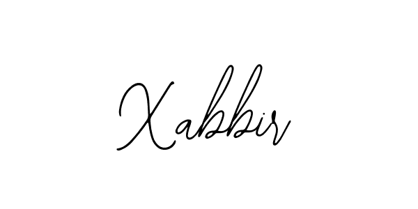 Bearetta-2O07w is a professional signature style that is perfect for those who want to add a touch of class to their signature. It is also a great choice for those who want to make their signature more unique. Get Xabbir name to fancy signature for free. Xabbir signature style 12 images and pictures png