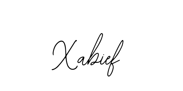 Bearetta-2O07w is a professional signature style that is perfect for those who want to add a touch of class to their signature. It is also a great choice for those who want to make their signature more unique. Get Xabief name to fancy signature for free. Xabief signature style 12 images and pictures png