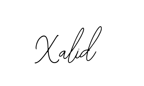 Best and Professional Signature Style for Xalid. Bearetta-2O07w Best Signature Style Collection. Xalid signature style 12 images and pictures png