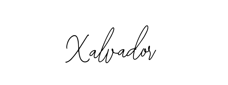 Design your own signature with our free online signature maker. With this signature software, you can create a handwritten (Bearetta-2O07w) signature for name Xalvador. Xalvador signature style 12 images and pictures png