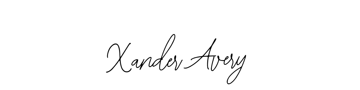 You should practise on your own different ways (Bearetta-2O07w) to write your name (Xander Avery) in signature. don't let someone else do it for you. Xander Avery signature style 12 images and pictures png