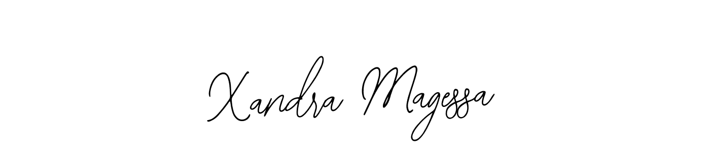 Also You can easily find your signature by using the search form. We will create Xandra Magessa name handwritten signature images for you free of cost using Bearetta-2O07w sign style. Xandra Magessa signature style 12 images and pictures png