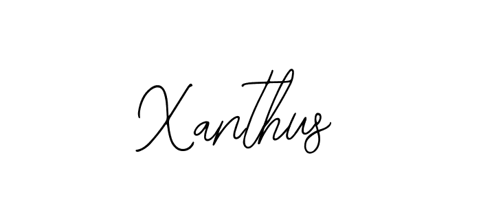 Design your own signature with our free online signature maker. With this signature software, you can create a handwritten (Bearetta-2O07w) signature for name Xanthus. Xanthus signature style 12 images and pictures png