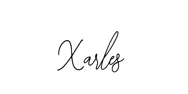 Xarles stylish signature style. Best Handwritten Sign (Bearetta-2O07w) for my name. Handwritten Signature Collection Ideas for my name Xarles. Xarles signature style 12 images and pictures png