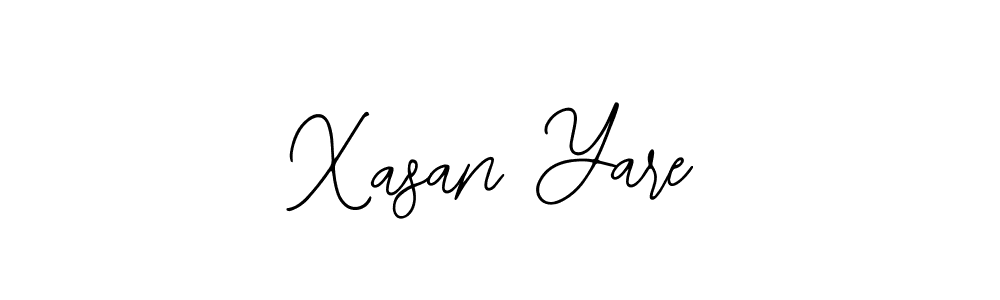 The best way (Bearetta-2O07w) to make a short signature is to pick only two or three words in your name. The name Xasan Yare include a total of six letters. For converting this name. Xasan Yare signature style 12 images and pictures png