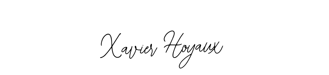 Xavier Hoyaux stylish signature style. Best Handwritten Sign (Bearetta-2O07w) for my name. Handwritten Signature Collection Ideas for my name Xavier Hoyaux. Xavier Hoyaux signature style 12 images and pictures png