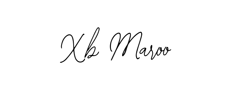 Also we have Xb Maroo name is the best signature style. Create professional handwritten signature collection using Bearetta-2O07w autograph style. Xb Maroo signature style 12 images and pictures png