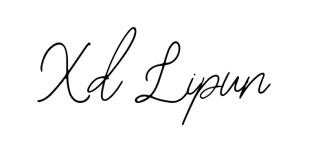 A dynamic signature style for Xd Lipun using Bearetta-2O07w script. Designed to look authentic, handwritten, and professional. Xd Lipun signature style 12 images and pictures png
