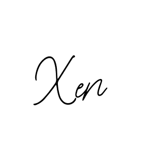 How to make Xen signature? Bearetta-2O07w is a professional autograph style. Create handwritten signature for Xen name. Xen signature style 12 images and pictures png