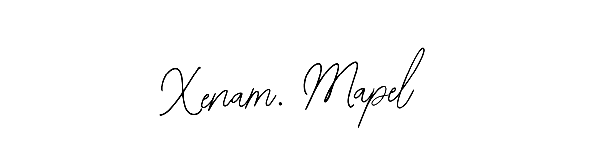 Use a signature maker to create a handwritten signature online. With this signature software, you can design (Bearetta-2O07w) your own signature for name Xenam. Mapel. Xenam. Mapel signature style 12 images and pictures png