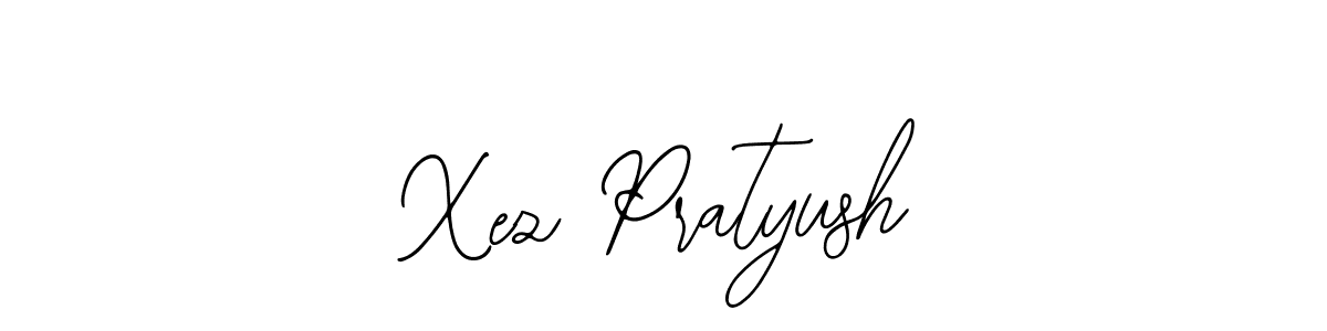 How to Draw Xez Pratyush signature style? Bearetta-2O07w is a latest design signature styles for name Xez Pratyush. Xez Pratyush signature style 12 images and pictures png